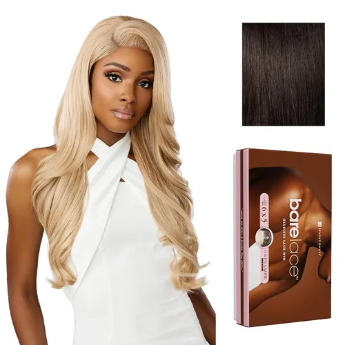 Vista 14 de Sensationnel Bare Lace 6x5 Lacewig-Unit 1, 1 JETBLACK