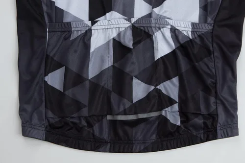Vista 6 de GCRFL Camiseta de ciclismo de manga larga para hombre, con bolsillo de cremallera 3+1, transpirable, de secado rápido