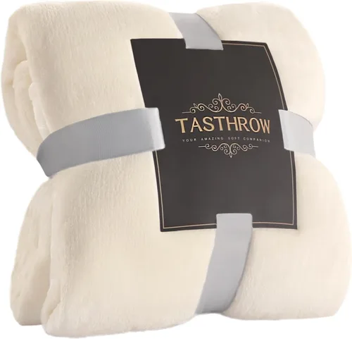 Vista 17 de TASTHROW - Manta decorativa de vellón de franela, grande, acogedora, ligera, gruesa, para todas las estaciones, adecuada para mujeres, hombres