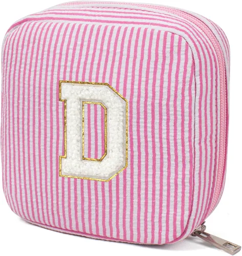 Vista 15 de KOTORA Bolsa de Maquillaje Inicial, Bolsa de Viaje de Artículos de Aseo, Bolsa de Maquillaje Transparente, Bolsas de Cosméticos Organizadoras
