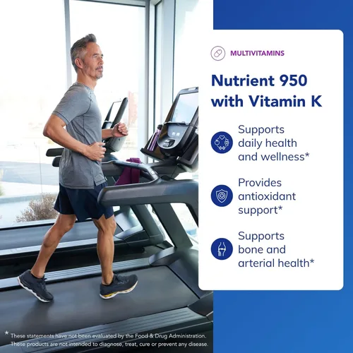 Vista 3 de Pure Encapsulations Nutrient 950 con vitamina K 180's - Suplemento multivitamínico y mineral - Soporte óseo y arterial* - Absorción óptima - Sin