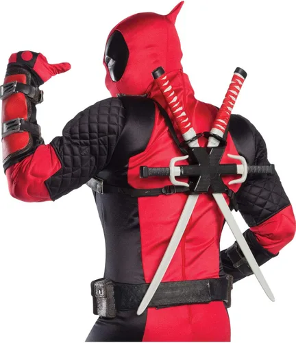 Vista 2 de Rubie's Deadpool Grand Heritage - Disfraz para hombre