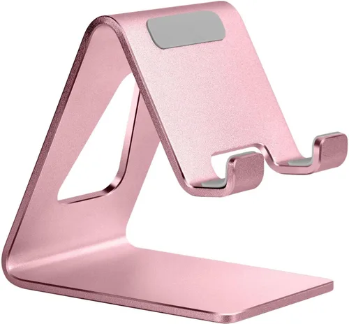 Vista 16 de Aoviho Soporte de teléfono celular para escritorio, soporte de teléfono de Negro