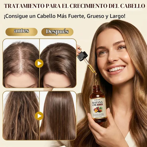 Vista 5 de Batana Oil for Hair Growth – 100% Pure Unrefined Hair & Scalp Oil