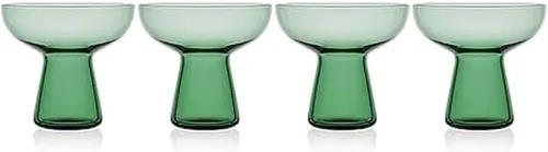 Vista 8 de Mikasa Phoebe Margarita - Juego de 4 vasos de cóctel, color ámbar