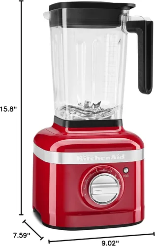Vista 5 de KitchenAid Licuadora de Velocidad Variable K400 - KSB4027, Rojo Pasión, 56 oz