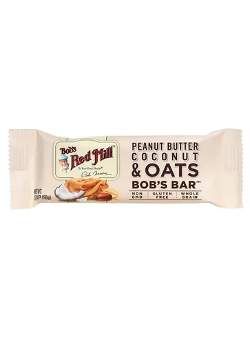 Vista 9 de Bob's Red Mill Paquete de 12 Barras de Mantequilla de Maní, Plátano y Avena, 12 barras (Paquete de 1) - Sin OGM, Sin Gluten, Kosher