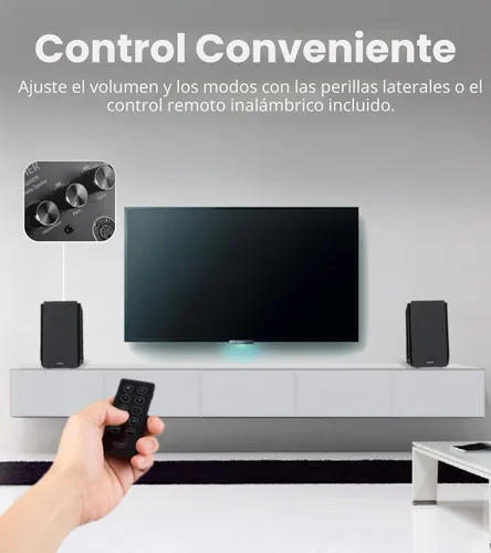 Vista 10 de Altavoces de estantería Edifier R2000DB Active Negro (Piano Black)