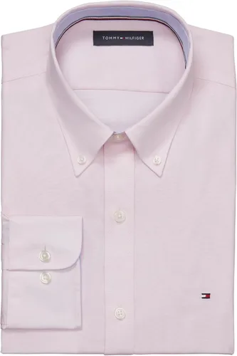 Vista 3 de Tommy Hilfiger Camisa de vestir para hombre Slim Fit Stretch Oxford