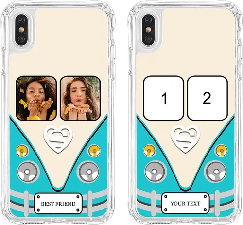 Vista 212 de Funda de teléfono personalizada para Apple iPhone 8 Plus iPhone 7 Plus, personalizada con foto, imagen, texto, imagen, diseño de imagen
