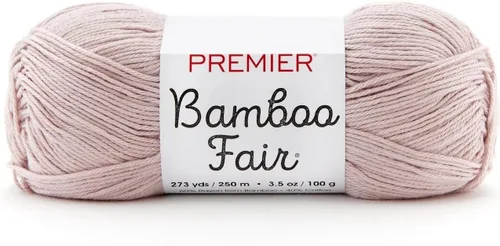 Vista 11 de Premier Yarns Hilo de bambú Fair DK, para tejer y tejer, mezcla de algodón para tejido y ganchillo en climas cálidos, color marfil