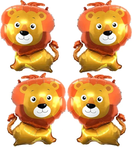 Vista 9 de Globos gigantes de gato de 22 pulgadas, adorable corona negra, gatito, blanco, globos para decoración de fiesta de cumpleaños con temática de 4 gato