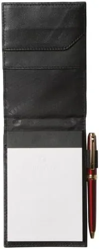 Vista 2 de Sheaffer Mini Pad clásico de cuero con papel - 5.0x3.5x0.7 in - Bolígrafo no incluido