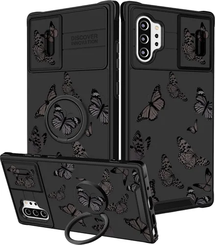 Vista 199 de Funermei para Samsung Galaxy Z Flip 4 Funda - Funda de Teléfono Bonita para Mujeres y Niñas con Mariposas Bonita Estética Femenina Diseño