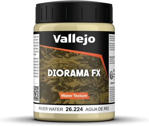 Vista 5 de Vallejo - Texturas de agua Diorama FX Efecto espuma 1.1 fl oz. (1.08 fl oz.)