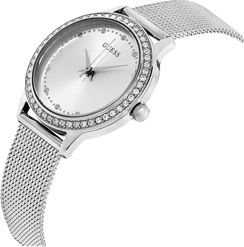 Vista 4 de GUESS CHELSEA W0647L6 - Relojes para mujer, plateado, Movimiento de cuarzo