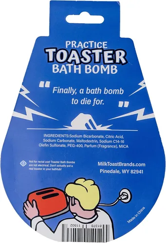 Vista 2 de Bomba de baño tostadora - Divertido regalo de broma para adultos, divertida broma de oficina, elefante blanco, Papá Noel secreto, relleno