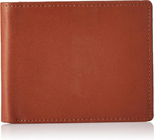 Vista 5 de Royce Cartera plegable de cuero con bloqueo RFID, 4.5 x 3.5 x 0.25 pulgadas, color negro