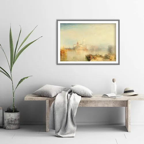 Vista 5 de William Turner - Venice The Dogana and San Giorgio Maggiore (1834) - Painting Photo Poster Print Art Gift - J. M. W. Turner Joseph Mallord
