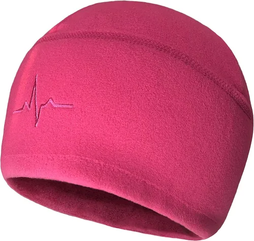 Vista 3 de Polartec Fleece Beanie No Pilling Fleece Caps en colores tendencia Hombres Mujeres Caliente Invierno Suave Skull Cap