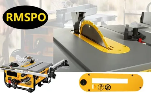 Vista 5 de DWE7402DI - Accesorios para sierra de mesa, placa de garganta para sierra de mesa DeWalt de 10 pulgadas, hojas de Dado para sierra de mesa DeWalt