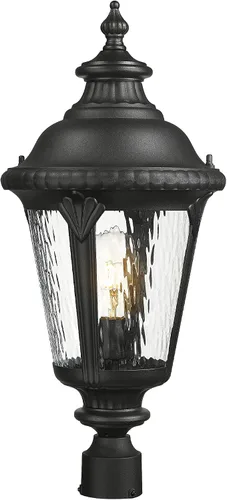 Vista 18 de Emliviar XE265B-M BK-SW - Lámpara de pared clásica negra de 24.4 pulgadas, color negro, para pasillo, base E26 de 60 W máximo, XE265B-M BK-SW