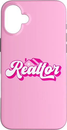 Vista 23 de iPhone 12 Pro Max Agente de Bienes Raíces Mujer Rosa Caso