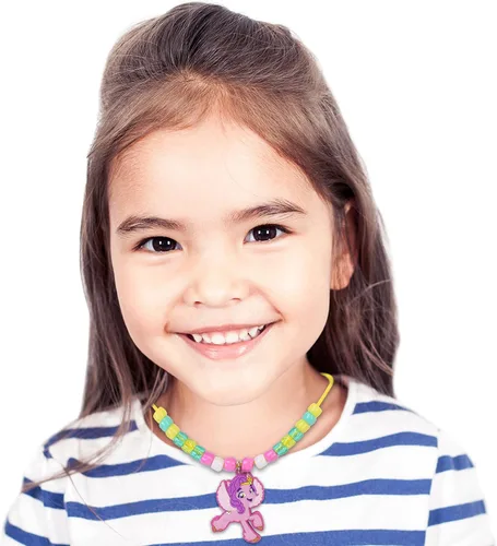 Vista 7 de Tara Toy My Little Pony: A New Generation - Actividad para hacer collares, multicolor Crea 5 collares con cuentas de colores y dijes de goma