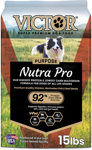 Vista 10 de VICTOR Purpose Nutra Pro - Alimento seco para perros, alto contenido