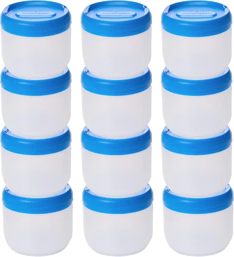 Vista 12 de humangear STAX, contenedores apilables para aperitivos – Sistema de viaje a prueba de fugas – Seguro para alimentos por la FDA, sin BPA/PC/ftalatos