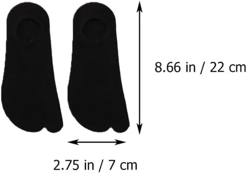 Vista 5 de Holibanna 4 pares de sandalias casuales unisex con puntera dividida para hombres y mujeres, calcetines elásticos de color mixto, talla única