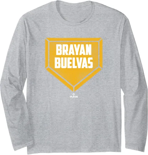Vista 3 de Home Plate Gameday Brayan Buelvas Prospect Baseball Fan Gear Long Sleeve T-Shirt