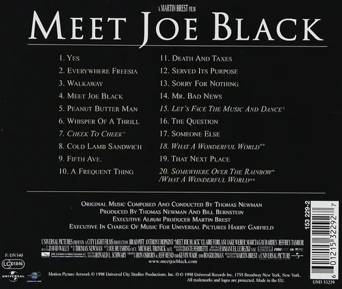 Vista 2 de Meet Joe Black Soundtrack
