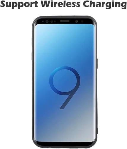 Vista 3 de Funda para Samsung Galaxy S9 de goma suave y delgada, resistente a los golpes, resistente, ligera, flexible, antideslizante, ajuste delgado, funda