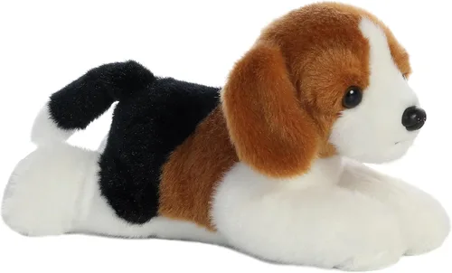 Vista 82 de Aurora® Adorable Mini Flopsie™ Mei Mei™ Animal de peluche, facilidad juguetona, compañeros atemporales, color blanco, 8 pulgadas