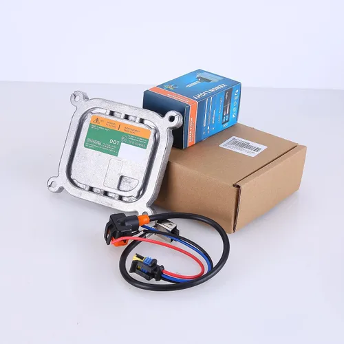 Vista 9 de Unidad de control de balasto de faros delanteros HID de xenón con cable de conexión de encendido y bombilla D3S para Ford Mustang 2010-2019