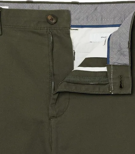 Vista 9 de Tienda Essentials - Pantalón corto ajustado para hombre, 7 pulgadas, Verde Oliva, 38