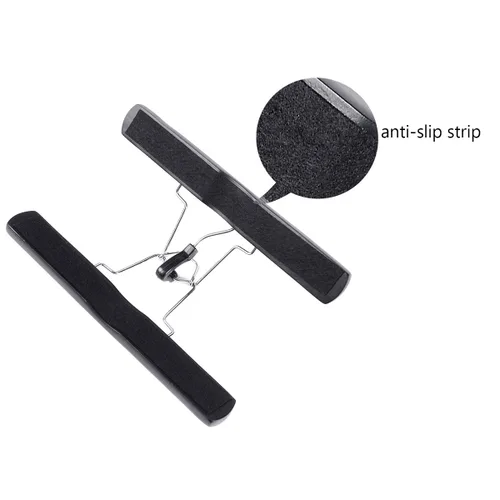 Vista 8 de Colgador de extensión de cabello con bolsa de almacenamiento extra larga, kit de soporte de extensión Double Side Anti-Slip Hair Extension Holder