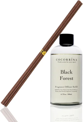 Vista 47 de Difusor de Varillas Cocorrína - Difusor Aromatizante con Aroma de Arroyo de Bambú con 8 Varillas, Difusor de Fragancia para Hogar, Decoración