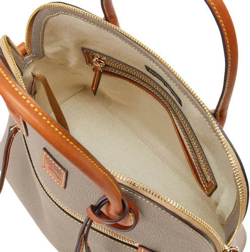 Vista 3 de Dooney & Bourke Bolso de mano, bolso grande con cúpula de grano de guijarros