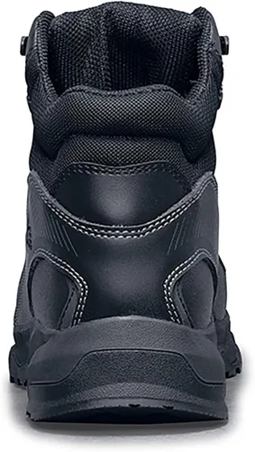 Vista 5 de Shoes for Crews Piston Mid Aluminum Toe - Zapato de trabajo unisex, color negro