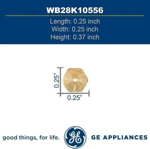 Vista 6 de Ge neral Electric WB28K10556 - Kit de conversión de estufa/horno