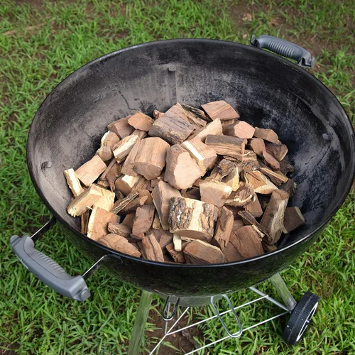 Vista 7 de Bolsa de trozos de madera para parrilla, de 5 a 10 libras., S, Marrón