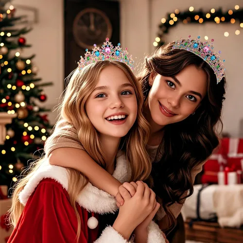 Vista 3 de Kamirola - Corona de reina y tiaras corona de princesa para mujeres y niñas, diademas de cristal para novia, princesa para bodas y fiestas (01)