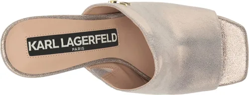 Vista 5 de Karl Lagerfeld Paris Sandalia Codi de tacón sin cordones para mujer