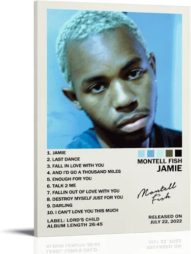 Vista 11 de Illmatic - Póster en lienzo para decoración de dormitorio, 08 x 12 pulgadas Estilo de marco