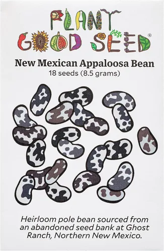 Vista 3 de Plant Good Seed Semillas de frijol orgánico ojo de tigre – Paquete de 18 semillas de frijol arbusto de reliquia para plantar verduras, suministros
