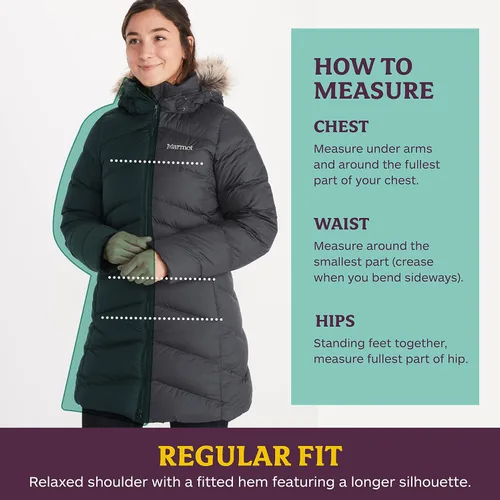 Vista 7 de Marmot Moderno para mujer gris (Glacier Grey)