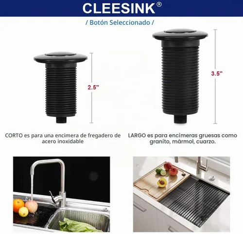 Vista 5 de Interruptor de Triturador de Basura, Kit Inalámbrico de Encendido y Apagado por Aire para Eliminador de Desperdicios de Alimentos, Plástico Negro