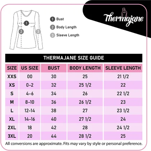 Vista 6 de Thermajane - Camisetas térmicas para mujer, camisetas de invierno de manga larga